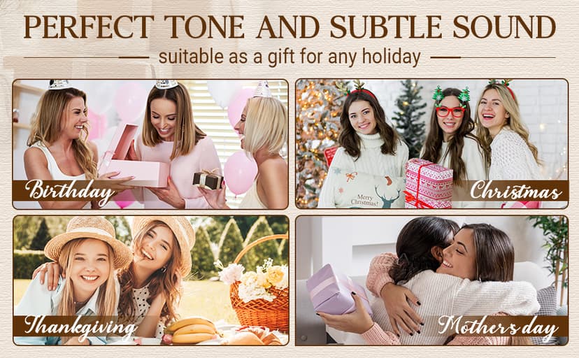 Best Friend Birthday Gifts for Women, Bestie Birthday Gifts for Women, Friendship Gift for Woman, Unique Bestie Gift Ideas for Woman Female Friend BFF, Butterfly Home Decor, Bestie Wind Chimes B0G1X9K44Y