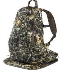BLISSWILL Large Hunting Backpack with padded weapon for Bow Rifle Hunting Gear Accessories 40L(New leaf camouflage)