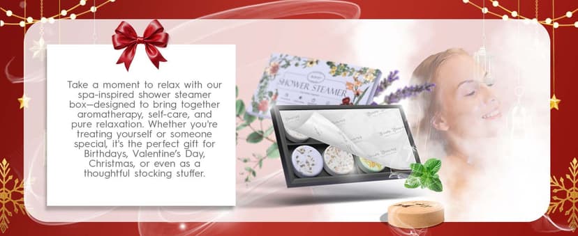 Shower Steamers Aromatherapy BLRIET 8 Pack Gifts for Women, Birthday Christmas White Elephant Gifts Stocking Stuffers for Adults Her Mom Him Home Spa Gym Natural Essential Oil Self Care Relaxation