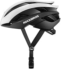 ROCKBROS Bike Helmet for Adult Men Women with Suggested Fit 58-65cm, Detachable Magnetic Goggles & Sun Visor, Lightweight with Adjustable Side and Chin Strap, Suitable for Myopia Glasses