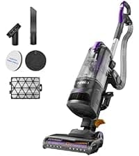 Eureka Upright Vacuum Cleaner for Carpet and Hard Floor,Powerful Vacuum with Dual Cyclone Suction,Swivel Steering,Anti-Tangle,Large Dust Cup,NEU612BL, Blue