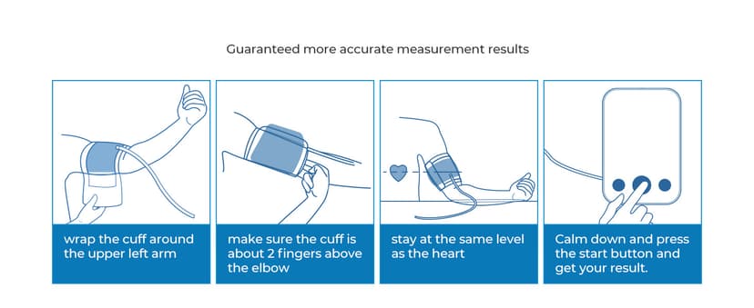 Oklar Blood Pressure Monitor Upper Arm Monitors for Home Use BP Machine Sphygmomanometer with 2x120 Reading Memory Adjustable Arm Cuff 8.7"-15.7" Large Display with LED Background Light Storage Bag