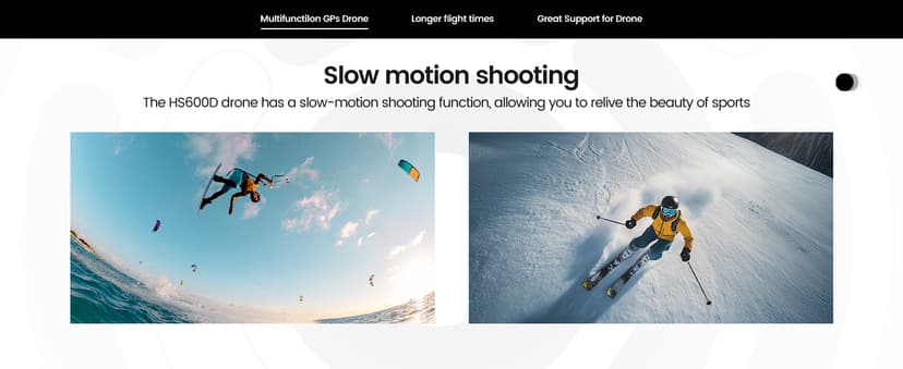 Holy Stone Sentinel HS600D 3-Axis Gimbal Drone with Camera for Adults, Professional 8K Photo, Level-6 Wind Resistance, 6KM Transmission, 80-Min Flight, Smart Track, Auto Return & Beginner Mode