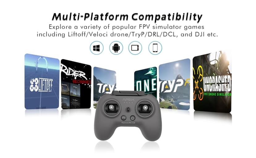 APEXFPV FPV Drone Kit,FPV Goggles Beginners Drone,Indoor&Outdoor drone,Trainer Mode,Turtle Mode,Black Box,Anti-loss Beeper,Optical Flow Fixed Point,Drop-resistant,Have Video Tutorials.VR70-4.0