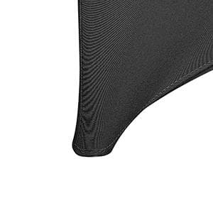 Peomeise Stretch Spandex Folding Chair Cover for Wedding Party Dining Banquet Event (White,12pcs)