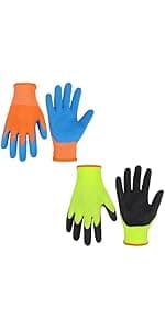 HANDLANDY Rose Pruning Gloves for Men & Women, Long Thorn Proof Gardening Gloves, Breathable Pigskin Leather Gauntlet, Best Garden Gifts & Tools for Gardener