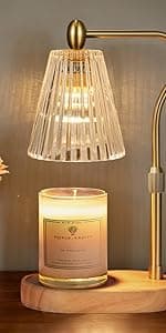 Candle Warmer Lamp with Timer Dimmer Adjustable Height for New Home Decor, Birthday Gifts for Women,Candle Warmer for Women Mom Christmas Mother's Day Gfit