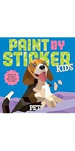 Paint by Sticker Kids (Official): Rainbows Everywhere!: Create 10 Pictures One Sticker at a Time! 1523517751