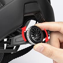 Exclusky Bike Helmet Mountain Bike Helmet for Adults Lightweight MTB Cycling Helmet for Men Women Adjustable Bicycle Helmet with Visor