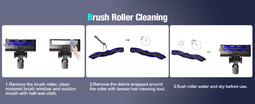 Cordless Vacuum Cleaner, 550W 45KPA 50Min Vacuum Cleaners for Home, Self-Standing Stick Vacuum with Touch Screen, 3 Power Modes, Rechargeable Battery, Handheld Vacuum for Pet Hair/Carpet/Floor