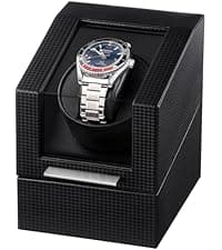 ProCase ProCase Watch Winder for Automatic Watches, Single Automatic Watch Winder Rotator Shaker Box with Quiet Motor and Flexible Pillow, Rotating Watches Case Gifts for Men Women -1 Slot