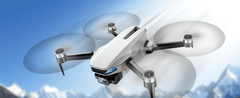 GPS Drone with Camera for Adults, 2K HD GPS Drones with Auto Return, Follow Me, Circle Fly, Waypoint Fly, Optical Flow, Brushless Motor, Foldable 5G Transmission FPV Quadcopter