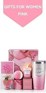 Birthday Gifts for Women, Relaxing Spa Gift Basket Set, Unique Gift Ideas for Women, Mother's Day Gifts for Mom Sister Best Friend Wife, Employee Teacher Nurse Appreciation Gifts