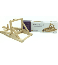 Pathfinders STEM Kits – Leonardo da Vinci Catapult kit | Trebuchet Science Kits for Kids Age 12-14 | Toys for Ages 8-13 Physics Toys | Kids Engineering kit | Learning Resource | Engineering