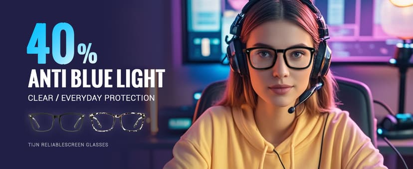 TIJN Gaming Glasses Blue Light Blocking Glasses for Women Men Nerd Eyeglasses Screen Fatigue Anti UV Glare (Leopard(Gaming Glasses))