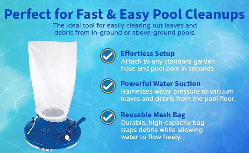 Blue Wave Leaf Bagger