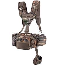 BLISSWILL Large Hunting Backpack with padded weapon for Bow Rifle Hunting Gear Accessories 40L(New leaf camouflage)