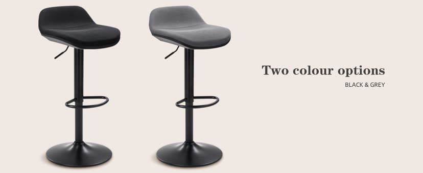 IWMH Standing Desk Stool, Height Adjustable Standing Desk Chair, Ergonomic Sit Stand Stool with Footrest, 360° Swivel Leaning Stools for Office Home (Black)