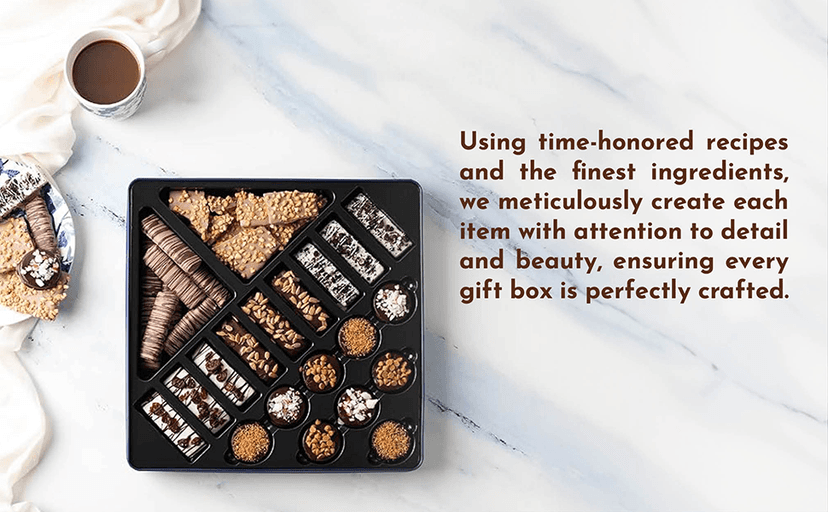 Barnetts Happy Birthday Gifts Chocolate Cookies Basket for Women, Prime for Mom, Wife, Aunt, Grandma, Niece, Daughter, Sister, Best Friend