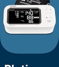 OMRON Bronze Blood Pressure Monitor for Home Use & Upper Arm Blood Pressure Cuff - #1 Doctor & Pharmacist Recommended Brand - Clinically Validated - Connect App