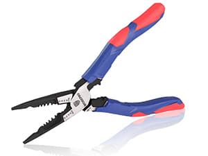 WORKPRO 2-in-1 Diagonal Cutting Pliers with Wire Stripper, 7.5 Inch CRV Steel Wire Cutters with Comfort Grip Handles, Heavy Duty Side-Cutting Pliers for Electricians and Homes, Christmas Gift B0BKKF5HVL