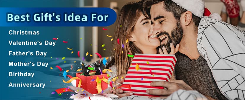 LED Flashlight Gloves, Gifts for Men Him Boyfriend Husband, Cool Gadget Finger Lights Waterproof for Camping Fishing Repairing, Fathers Day Christmas Birthday Gift