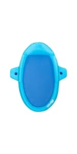 SwimWays Spring Float Premium Recliner Pool Lounger, Inflatable Pool Floats Adult with Fast Inflation for Ages 15 & Up, Sky Blue