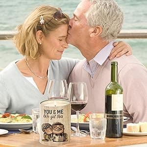 Lavender Candle - Personalized Gift for Boyfriend, Best for Birthday, Anniversary, Valentine's Day, Relaxing Stress Relief, 50 Hours Burn Time