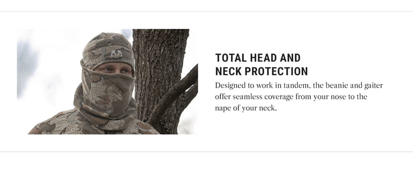 KUIU Proximity LT Neck Gaiter – Ultra-Quiet Fleece for Cold Weather Hunting