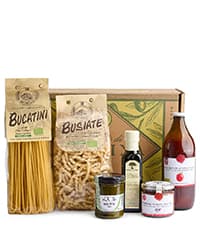 Mercato di Bellina Italy's Finest Artisanal Italian Food Gift Basket - All Natural Gourmet Pasta Gift Basket. Ideal for Holiday, Sympathy, Congratulations, Anniversary or Celebration. Taste of Italy.