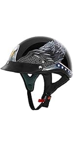 VCAN Bluetooth Integrated Full Face Motorcycle Helmet with Dual Visor