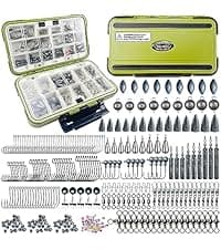 FREE FISHER Ice Fishing Reels 3.2:1 Gear Ratio Ultra Smooth 3+1Ball Bearings Strength CNC-machined Aluminum Inline Ice Fishing Reel with Left/Right Hand Retrieve