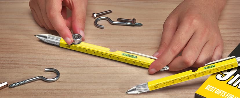 Birthday Gifts for Mens, 9-1 Multi Tool Pen, Mens Gift for Him Dad Husband, Anniversary Christmas Gift for Him, Cool Gadgets KEZKALS Gifts for Men 9 in 1 Multitool Pen Stocking Stuffers for Men Adults B09QM6GZ4R