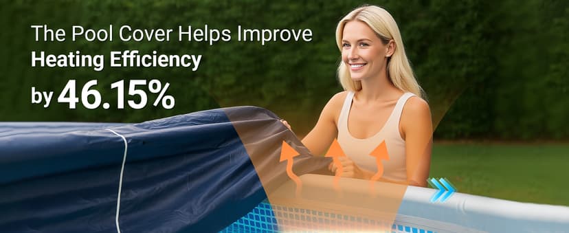 65,000 BTU Inverter Swimming Pool Heat Pump for In Ground Pools 21,000 Gallons Electric Pool Heater for Above Ground Pool Heating Cooling WiFi Control 220v