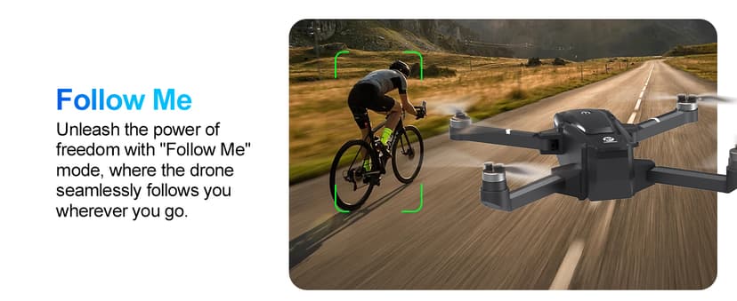 Drones with Camera for Adults 4K, GPS Drone with 4.5” LCD Screen Controller Follow Me Auto Return 5G Long Range Transmission Foldable FPV Drone for Beginners Under 249g