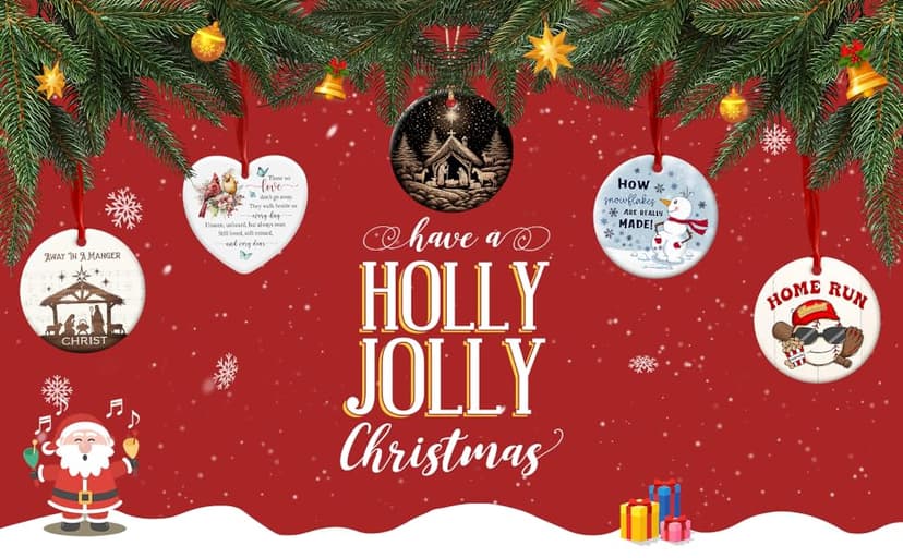 Neighbor Ceramic Ornaments Decor Christmas - Friendship Ornament Gift to Cherish Sincere Neighborhood- Neighbors Like You are Precious & Few