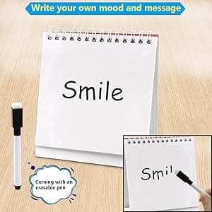 Fancy Land Funny Desk Signs 30 Different Fun and Flip-Over Messages for Office Desk Accessories