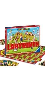 Ravensburger Labyrinth Board Game - A Strategic Maze Challenge for Family Nights - Find Treasures & Block Opponents - MESH Accredited - Great Birthday Gift - 2-4 Players - Kids Ages 7-10 and Older