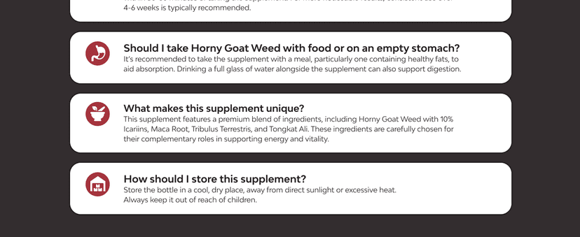 Horny Goat Weed for Men - Extra Strength Male Supplement with Black Maca Root, Tongkat Ali, Saw Palmetto & Panax Ginseng Extract for Stamina & Energy - 180 Capsules