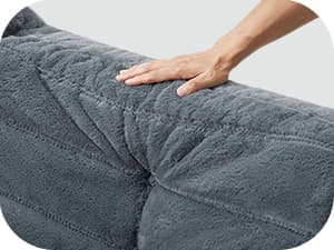 Bean Bag Chair Big Sofa Beanbag Chair for Adults Fireside Chair Bean Bag Lounger with Memory Foam Filled for Home,Apartment or Gaming Venue(Grey Plush Single)