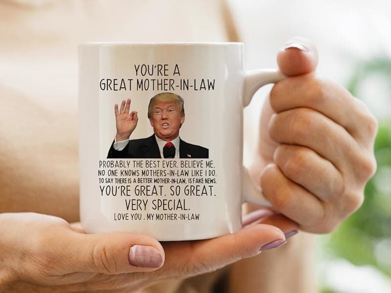 Aurahouse Funny Mother-in-law Mug - 11 Oz, Great Mother-in-law Gift for Birthday, Mother's Day, Christmas