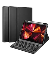 Fintie Rotating Case for iPad Pro 11-inch (4th / 3rd Generation) 2022/2021-360 Degree Swiveling Stand Cover w/Pencil Holder, Auto Sleep/Wake, Also Fit iPad Pro 11" 2nd/1st Gen, Vintage Brown