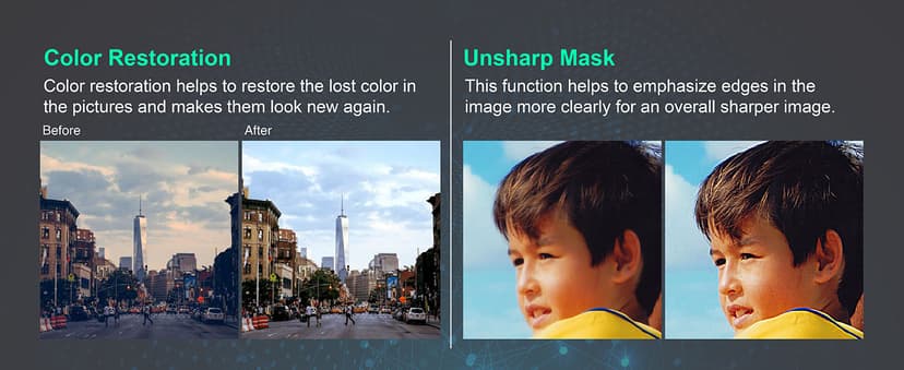 VIISAN 3120 A3 Flatbed Scanner, 1200 DPI, CIS Sensor, Scan 11.7" x 16.7" in 8 sec, Frameless, Auto-Scan, Document & Photo & Book Scanner, Design for Library, School and Soho. Supports Windows & Mac