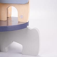 Wdmiya Space Wooden Activity Cube Toys for Baby, Montessoritoys for 1 Year Old Boy & Girl Birthday Gifts, Sensory and Educational 1st Birthday Gifts, Busy Board Toys for Baby Boy 6-18 Months (Rocket)