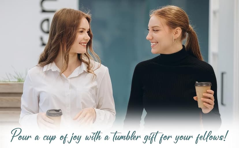 TEEZWONDER Christmas Thank You Gifts For Women - Chaos Coordinator Insulated Coffee Tumbler with Lid 20 oz - Teacher Retirement Appreciation Birthday Gifts for Women Friends Coworkers Boss Employee