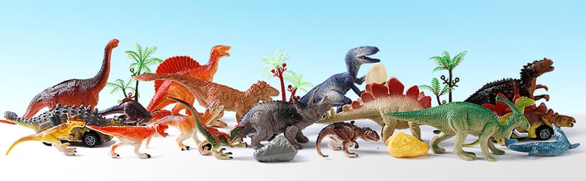 Kiddiworld Dinosaur Toys for 3 4 5 Year Old Boys Gifts, Dinosaurs Toys for Kids 3-5-7, Dino Figures Activity Play Mat Christmas Birthday Gifts for Girls Toddler Toy Age 2-4