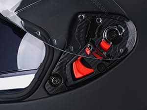 HAX Obsidian Full Face Dual Visor Adult Motorcycle Helmet for Motorbike Street Bike with Pinlock Ready DOT Approved Matte Black Gold L