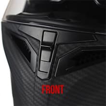 KYPARA Full Face Motorcycle Helmet with Internal Tinted Visor & DOT Approved for Moped ATV Cruiser Scooter (Matt Black, Large)
