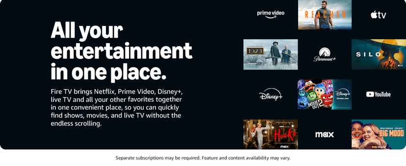 INSIGNIA 50-inch Class F50 Series LED 4K UHD Smart Fire TV with Alexa Voice Remote (NS-50F502NA26)