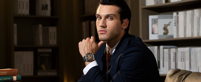 BENYAR BY BENYAR Watch for Men Analog Quartz Chronograph Waterproof Luminous Designer Mens Wrist Watches Business Work Sport Casual Dress Watch with Silicone Strap Elegant Gifts for Men